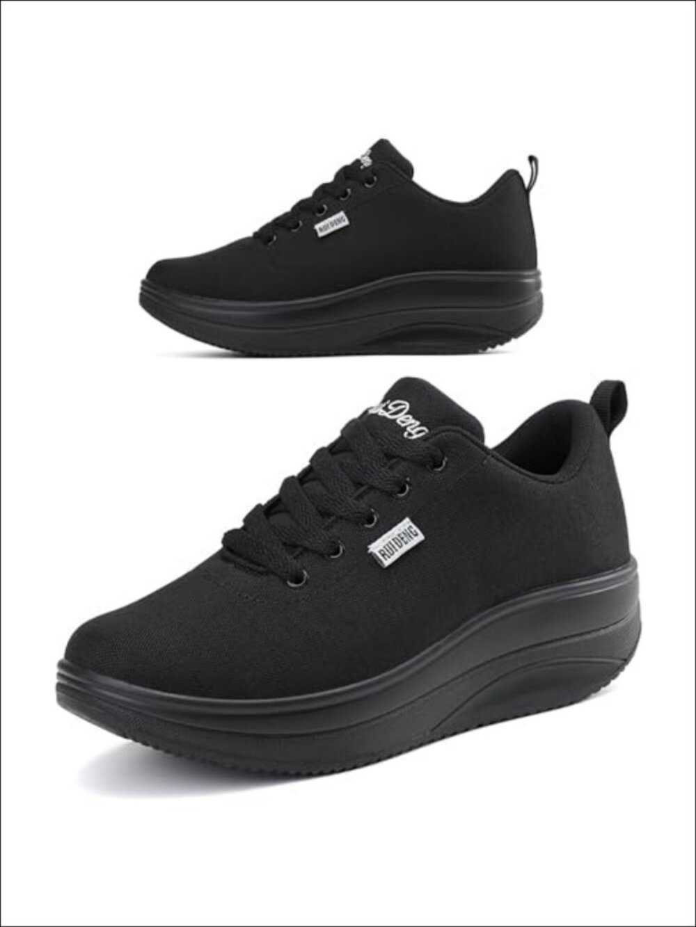 Women's Platform Sneakers Comfortable Slip Resistant Walking Shoes